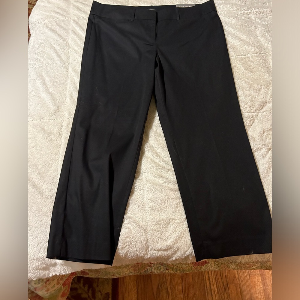 Black Women's Dress Pants - Classic Straight Leg